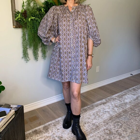 The Korner Paisley Dress BLOWOUT - Picture 1 of 2